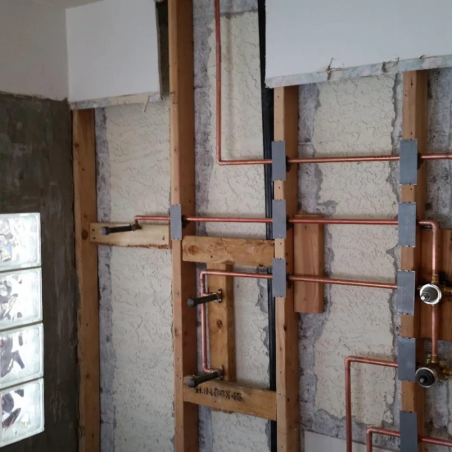 Copper pipe installation for Repiping in Old Jamestown